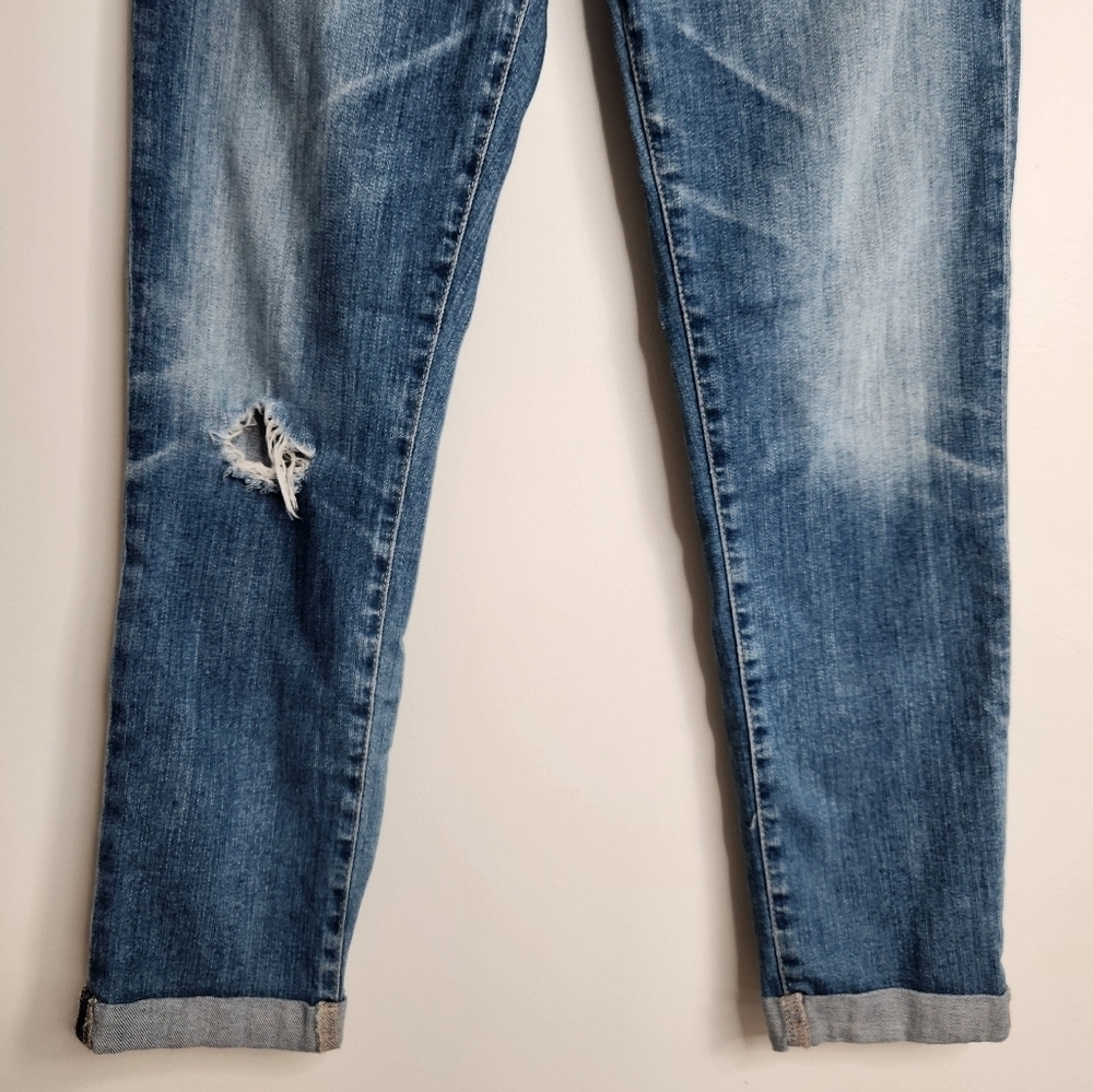 Adriano Goldschmied AG The Stilt Roll Up Cigarette Roll Up Ankle Jeans Size 29 - Picture 4 of 16